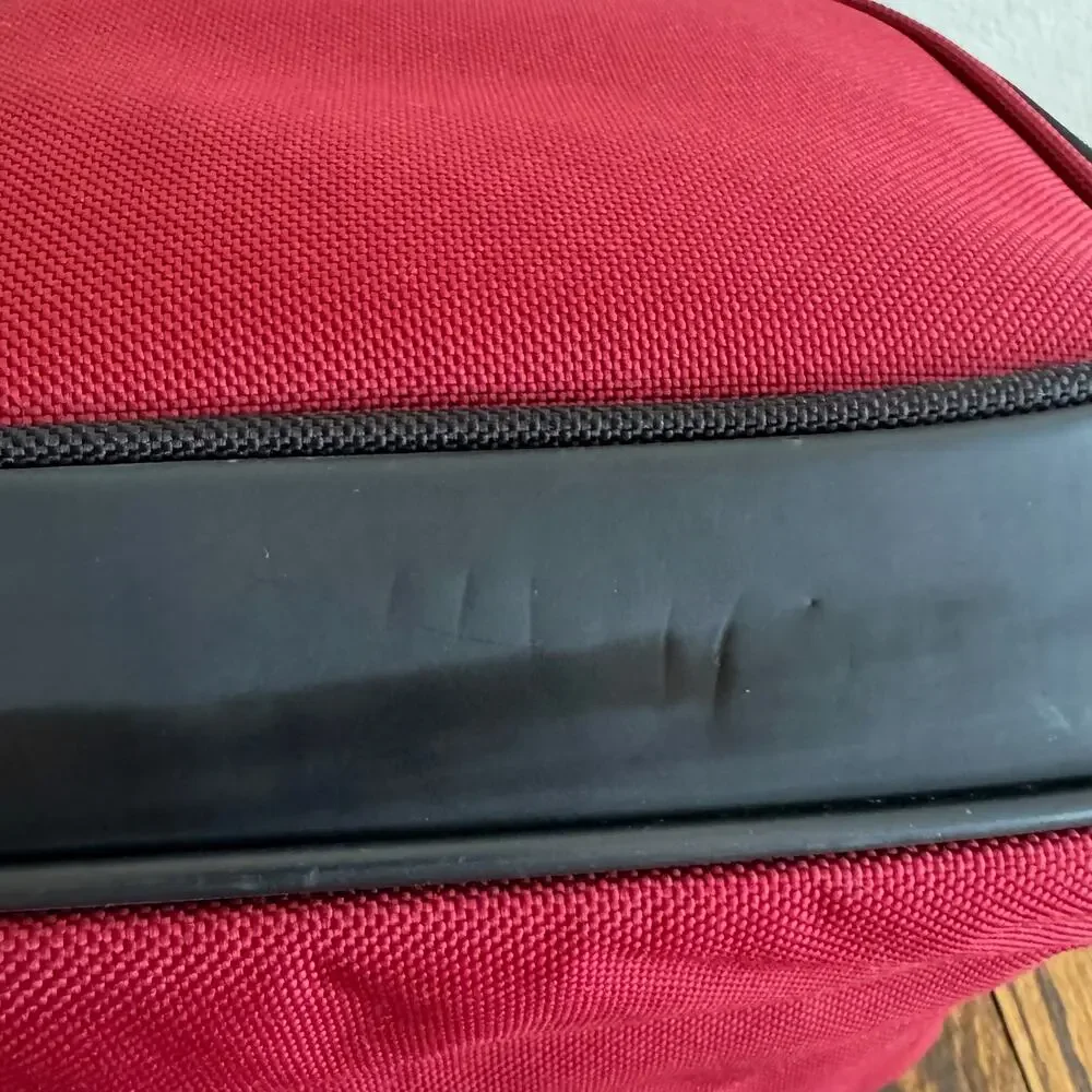 Samsonite red black